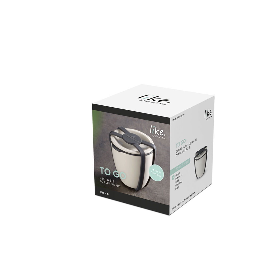 Villeroy & Boch Чаша 80 мл S White To Go | https://grandposuda.com.ua