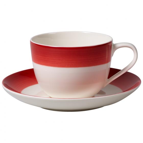 Villeroy & Boch Кавова пара 0,23 л Colourful Life Deep Red | https://grandposuda.com.ua