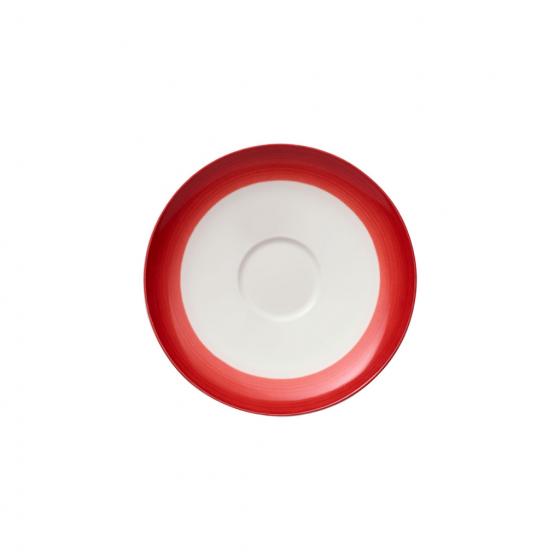 Villeroy & Boch Блюдце к чашке для кофе 14 см Colourful Life Deep Red | https://grandposuda.com.ua