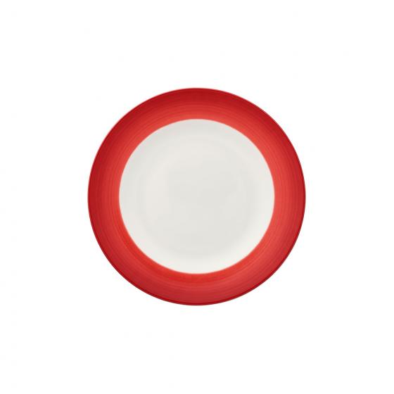 Villeroy & Boch Тарелка для завтрака 21,5 см Colourful Life Deep Red | https://grandposuda.com.ua