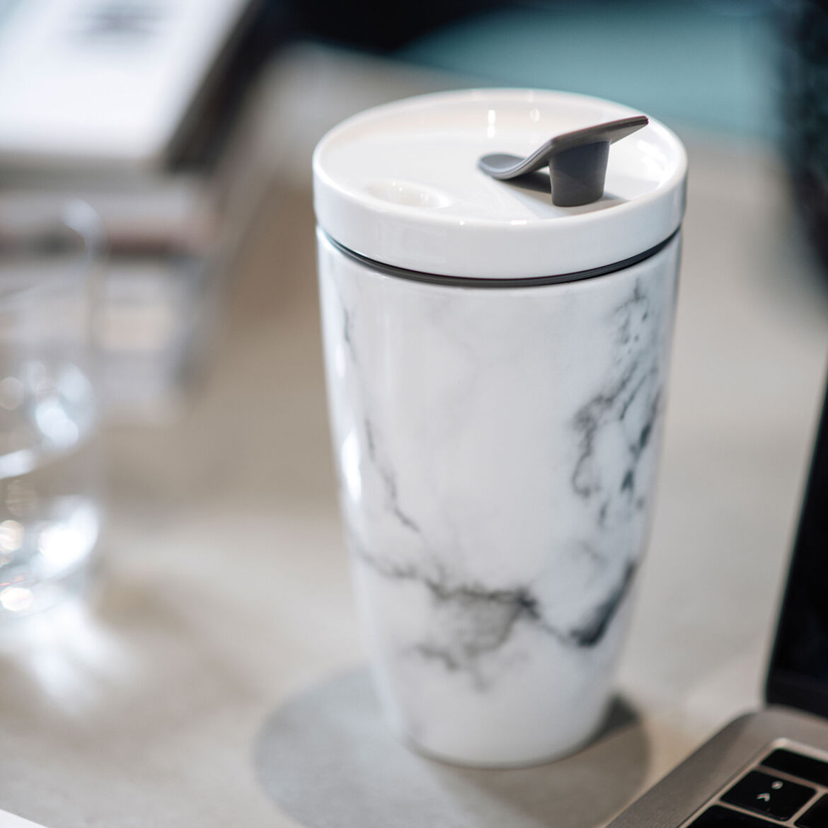 Villeroy & Boch Термокружка для кофе 350 мл M Marmory To Go | https://grandposuda.com.ua