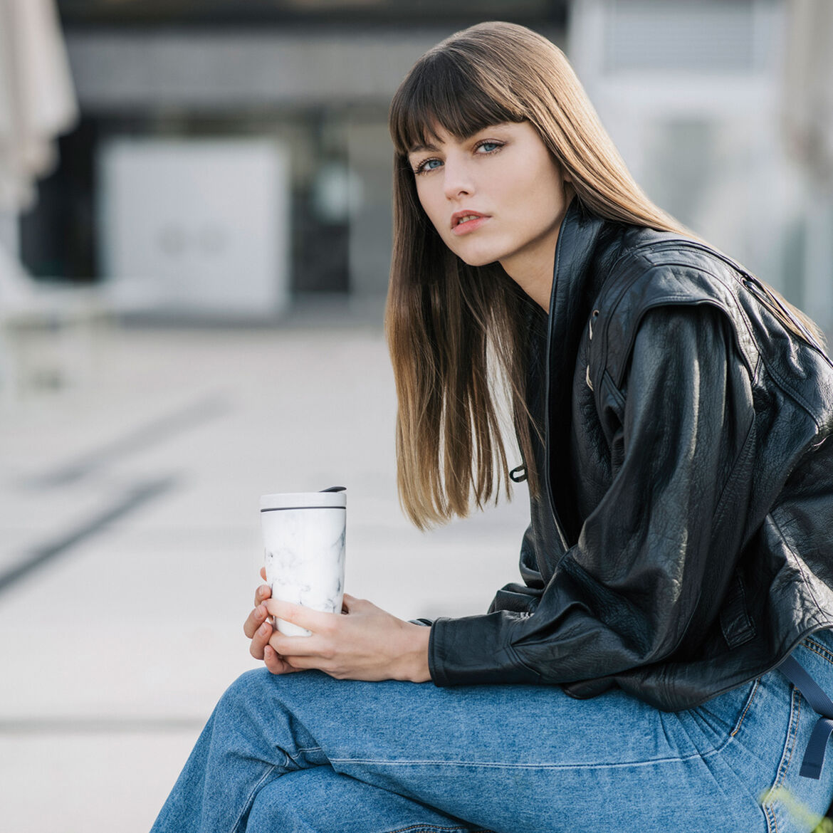 Villeroy & Boch Термокружка для кофе 350 мл M Marmory To Go | https://grandposuda.com.ua