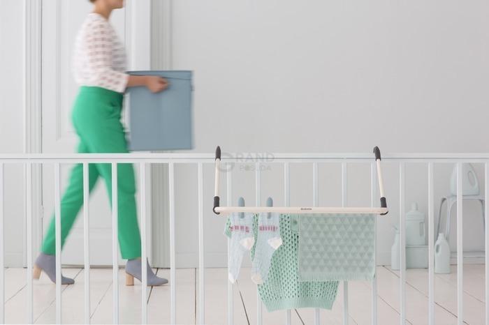 Brabantia Сушарка для білизни навісна до 4,5 м навішування сіра | https://grandposuda.com.ua