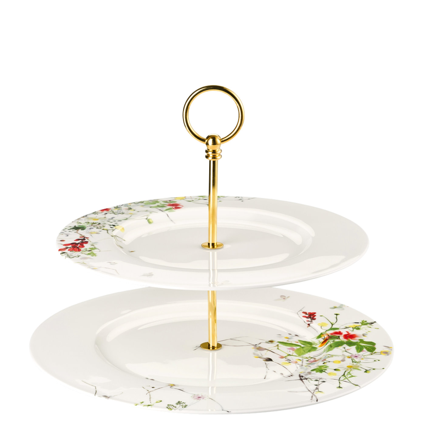 Rosenthal Етажерка 2-ярусна Fleurs Sauvages Brillance | https://grandposuda.com.ua