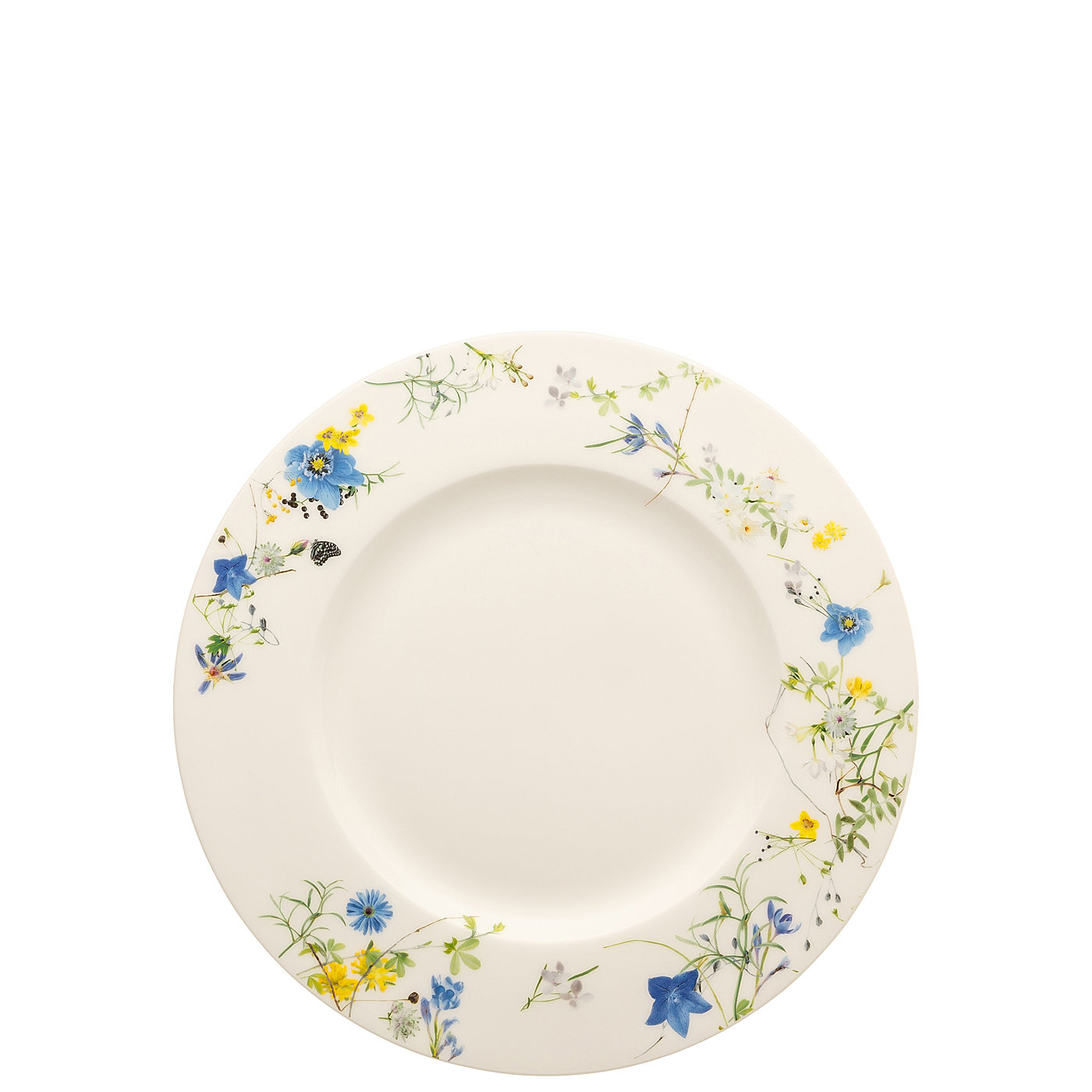 Rosenthal Тарілка для сніданку 23 см Fleurs des Alpes Brillance | https://grandposuda.com.ua