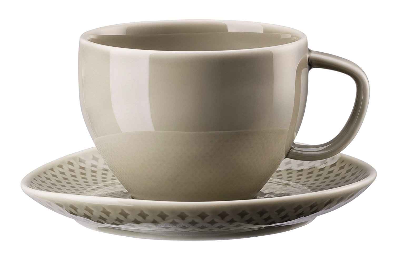 Rosenthal Кавова / чайна пара 0,28 л Pearl Grey Junto | https://grandposuda.com.ua