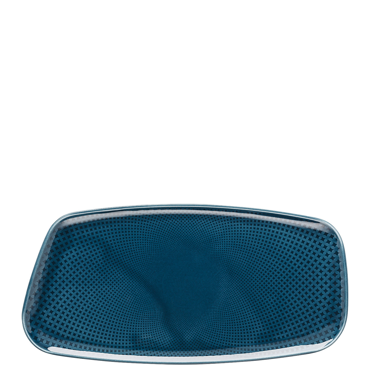 Rosenthal Блюдо прямокутне 30 x 15 см Ocean Blue Junto | https://grandposuda.com.ua