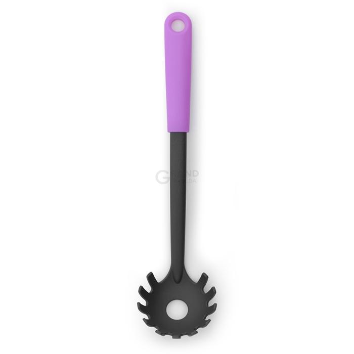 Brabantia Ложка для спагетті нейлон 30,5 см лиловая / чорна Tasty Colours | https://grandposuda.com.ua