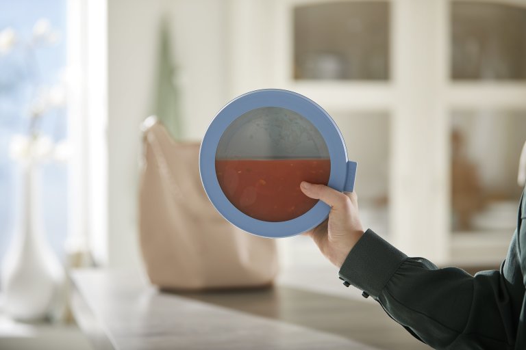 Mepal Набір контейнерів високих 4 предмета Nordic Lemon Cirqula | https://grandposuda.com.ua