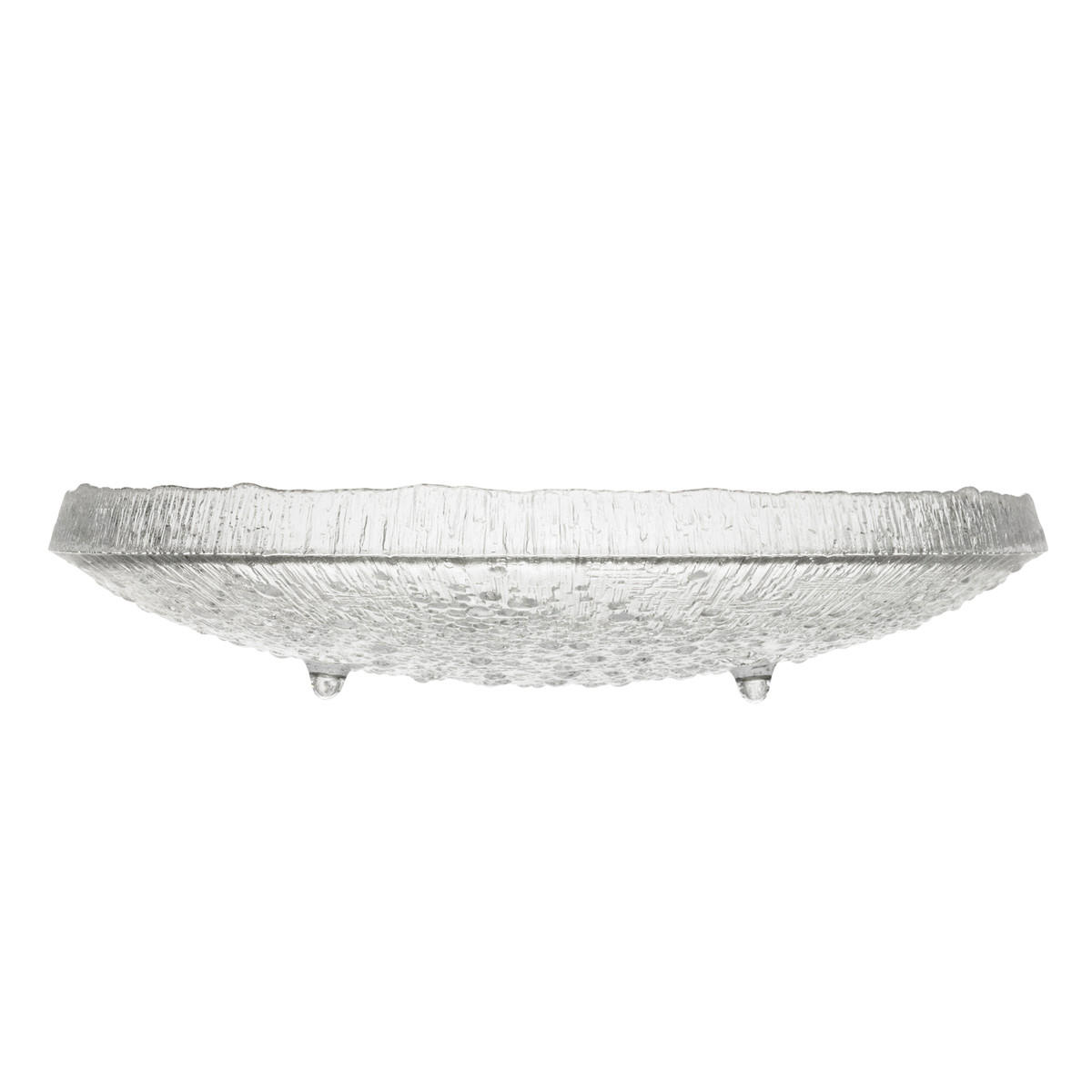 Iittala Блюдо сервіровки Ø 37 см прозоре Ultima Thule | https://grandposuda.com.ua