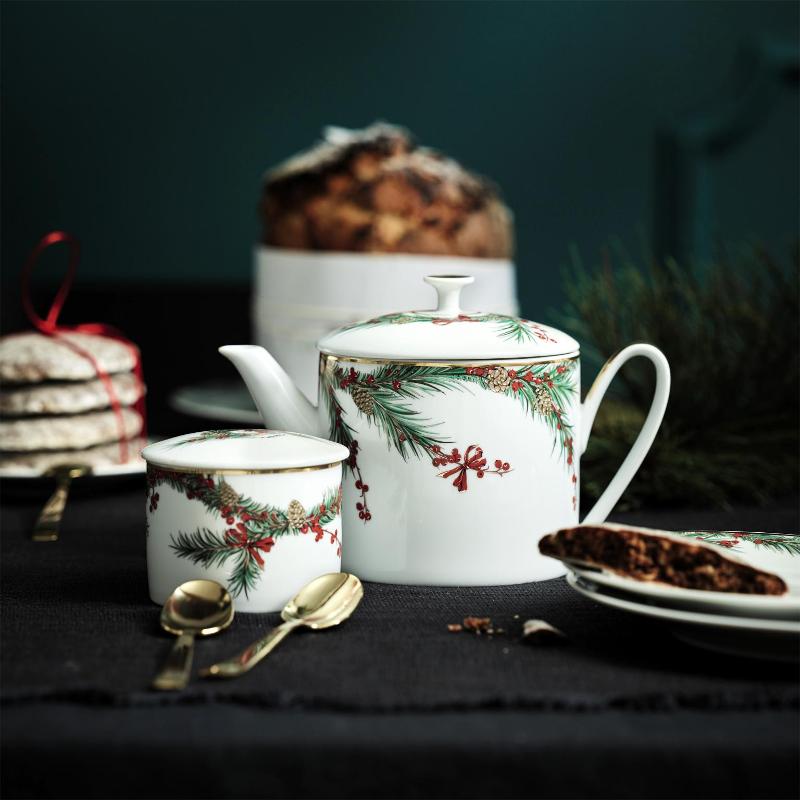 Rosenthal Чайник для заварювання 0.70 л Aida Yule | https://grandposuda.com.ua