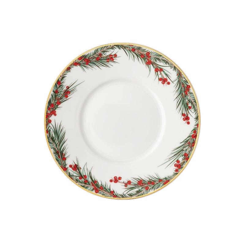 Rosenthal Блюдце до гуртку з ручкою 15 см Aida Yule | https://grandposuda.com.ua