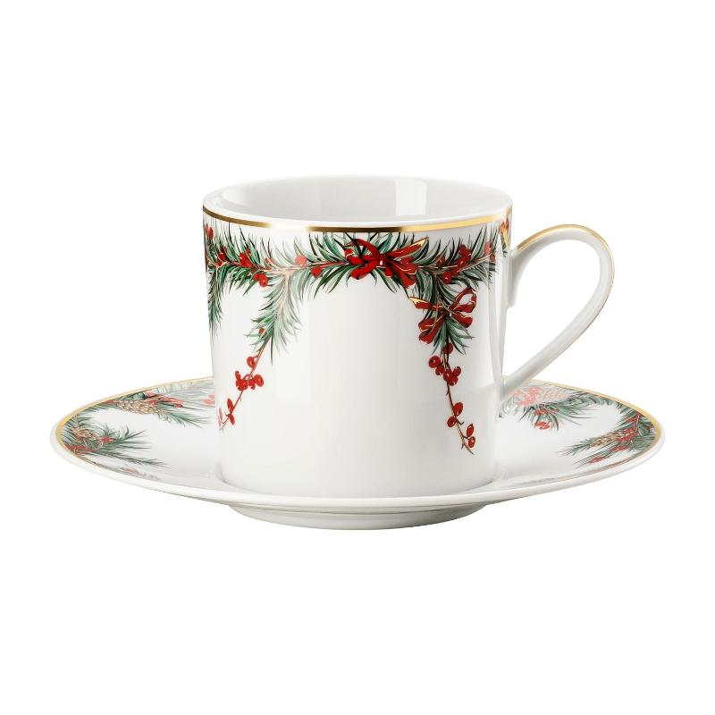 Rosenthal Блюдце к кружке с ручкой 18 см Aida Yule | https://grandposuda.com.ua