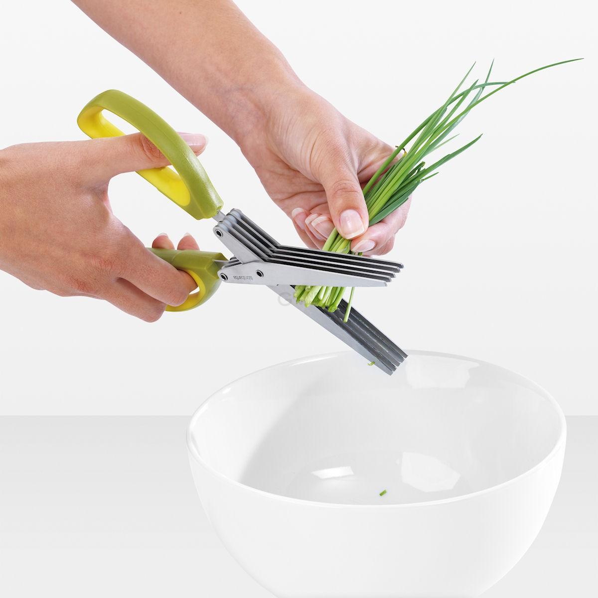 Brabantia Ножницы для зелени 22,5 см зеленые Tasty Colours | https://grandposuda.com.ua