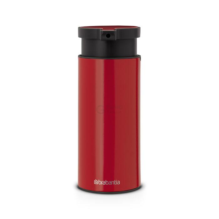 Brabantia Дозатор для жидкого мыла красный Classic | https://grandposuda.com.ua