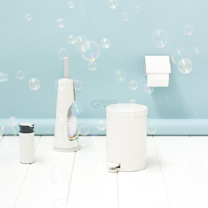 Brabantia Дозатор для жидкого мыла белый Classic | https://grandposuda.com.ua