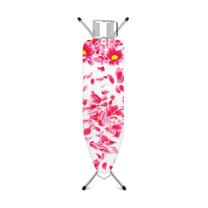Brabantia Доска с подставкой для парового утюга 124 x 38 см (B) Pink Santini | https://grandposuda.com.ua