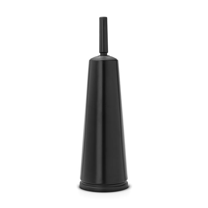 Brabantia Туалетний йоржик з тримачем чорний матовий Classic Brabantia Туалетний йоржик з тримачем чорний матовий Classic | https://grandposuda.com.ua