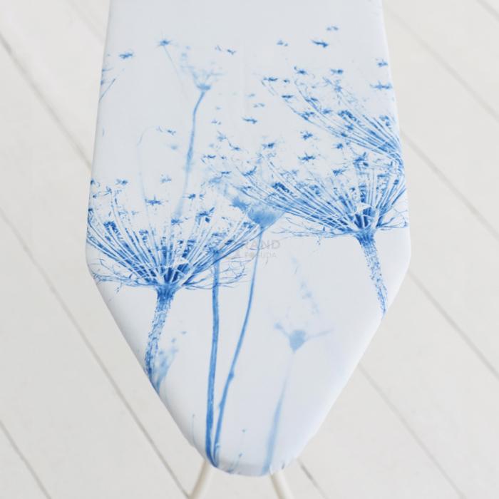 Brabantia Доска со стационарной подставкой для паровой системы 124 x 45 cm (С) - 25 мм Cotton Flower | https://grandposuda.com.ua