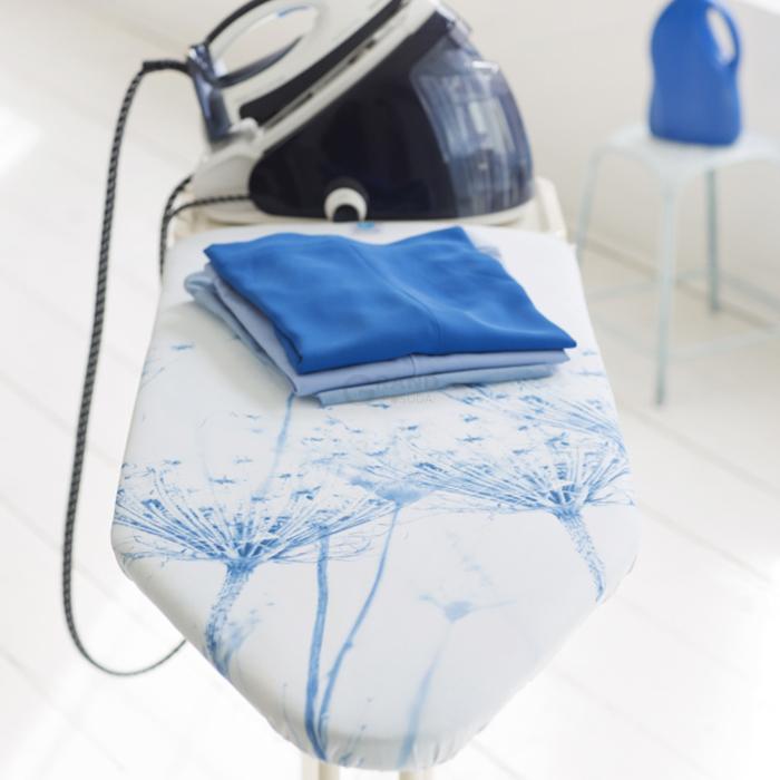 Brabantia Доска со стационарной подставкой для паровой системы 124 x 45 cm (С) - 25 мм Cotton Flower | https://grandposuda.com.ua