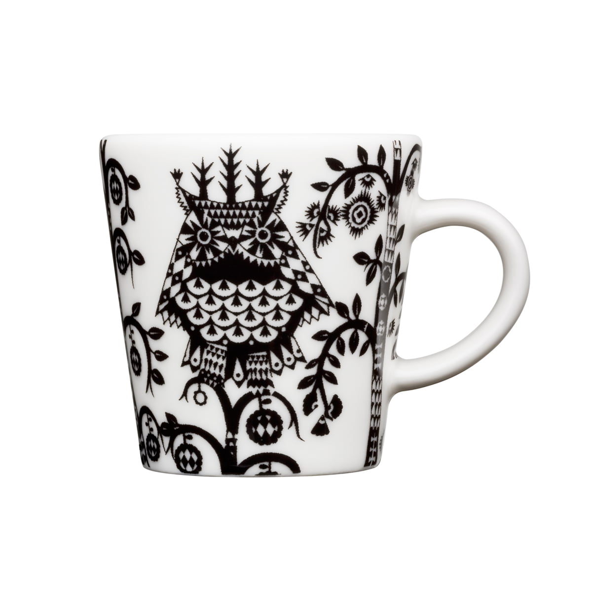 Iittala Чашка для еспрессо 100 мл чорно-біла Taika Iittala Чашка для еспрессо 100 мл чорно-біла Taika | https://grandposuda.com.ua