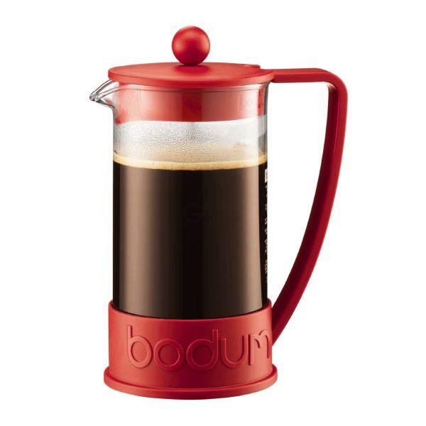 Bodum Френч-пресс красный, 1 л, Brazil | https://grandposuda.com.ua