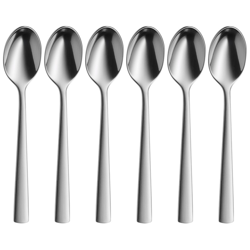 WMF Ложка для эспрессо, набор 6 предметов Corvo Cromargan protect® | https://grandposuda.com.ua