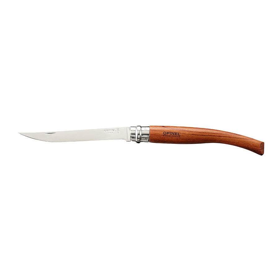 Opinel Ніж складаний 12 см металік / дерево Slim | https://grandposuda.com.ua