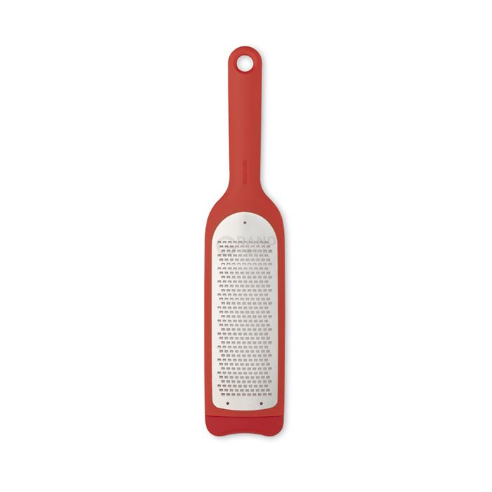 Brabantia Терка дрібна 30 см червона Tasty Colours | https://grandposuda.com.ua