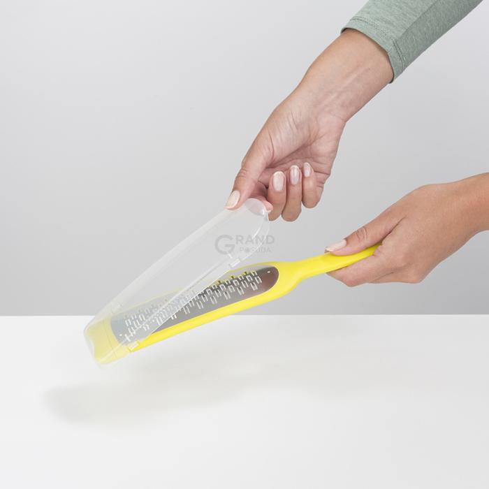 Brabantia Терка для нарезки ломтиками 30 см желтая Tasty Colours | https://grandposuda.com.ua