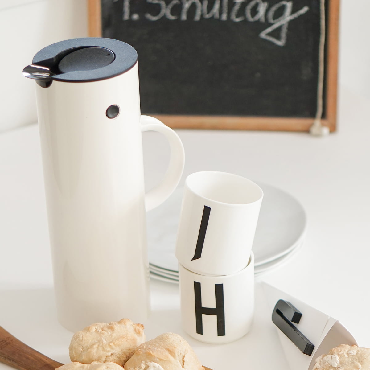 Термокувшин 1 л синий Classics EM 77 Stelton | https://grandposuda.com.ua