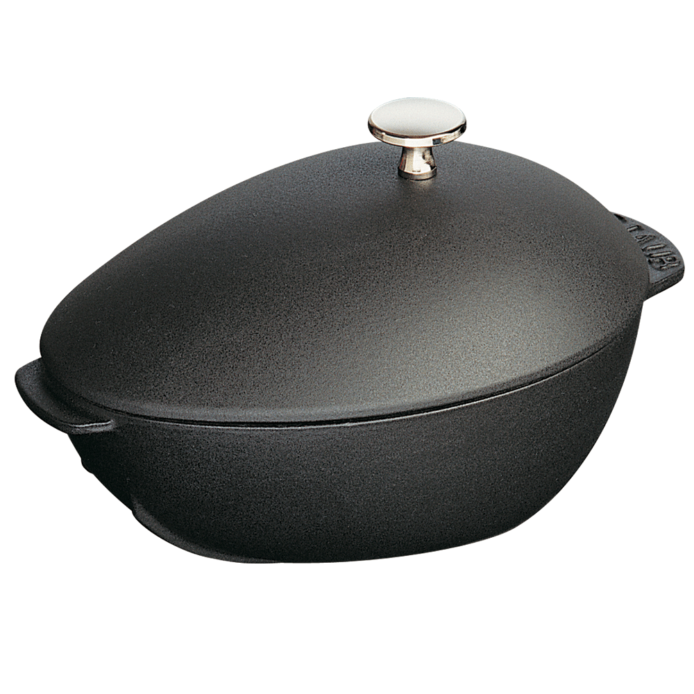 Staub Каструля для мідій 1.9 л Matte Black | https://grandposuda.com.ua
