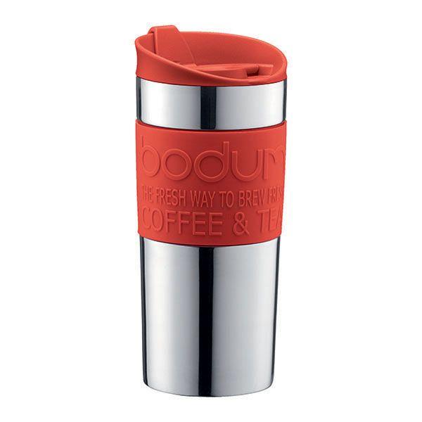 Bodum Кружка дорожня червона, 0,35 л, Travel Mug | https://grandposuda.com.ua