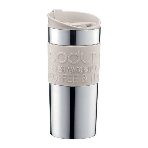 Bodum Кружка дорожня біла, 0,35 л, Travel Mug | https://grandposuda.com.ua