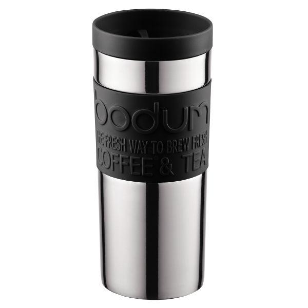 Bodum Кружка чорна, 0,35 л, Travel Mug | https://grandposuda.com.ua