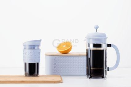 Bodum Кружка дорожня блакитна з подвійними стінками, 0,35 л, Travel Mug | https://grandposuda.com.ua