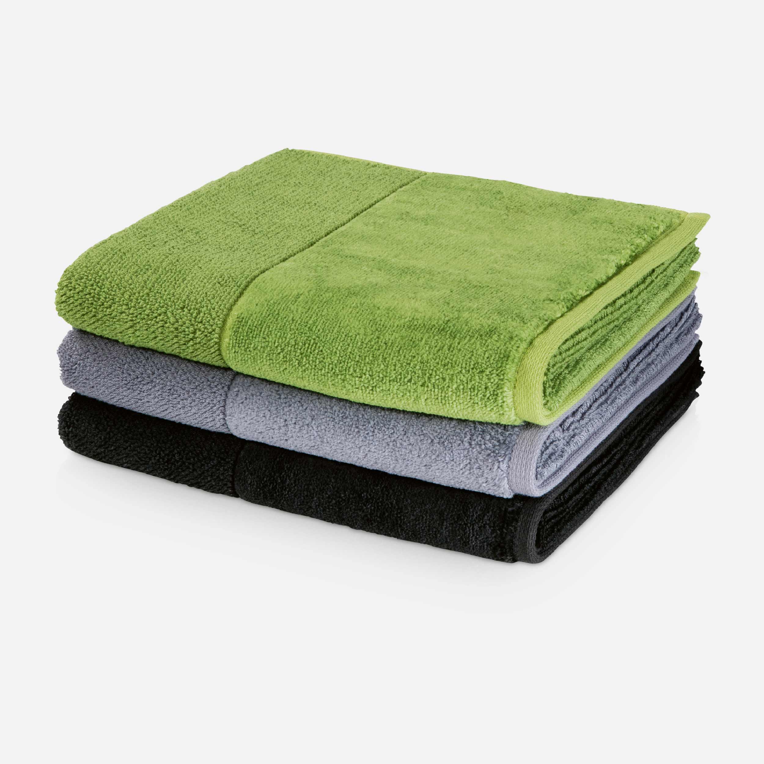 Рушник для рук 50х100 см, зелений Bamboo Luxe Möve | https://grandposuda.com.ua
