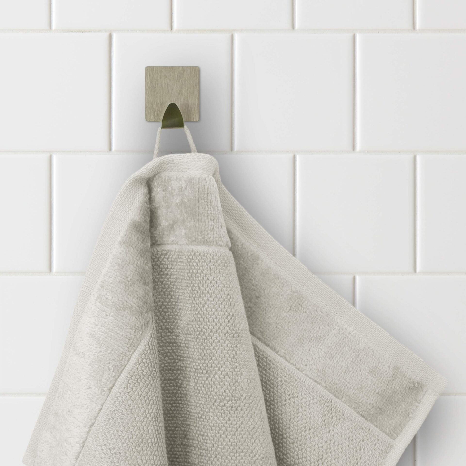 Рушник для рук 50х100 см, silver grey Bamboo Luxe Möve | https://grandposuda.com.ua