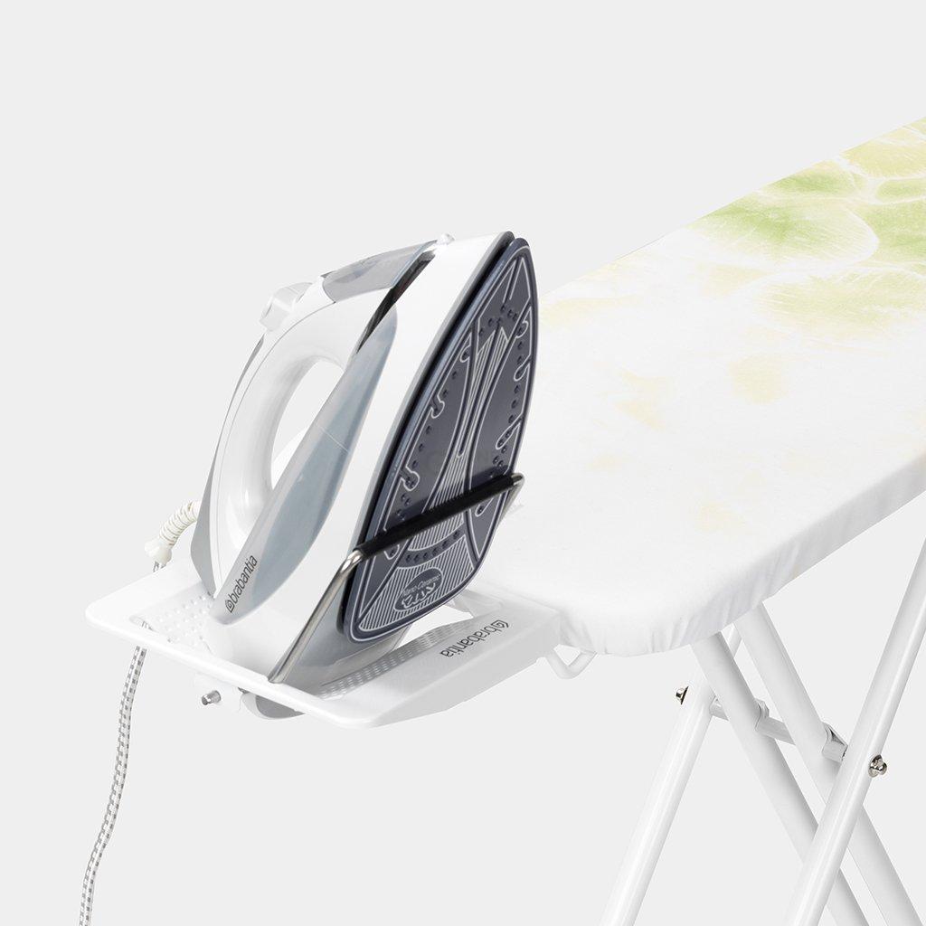 Brabantia Доска с подставкой для парового утюга 110 x 30 см (A) Leaf Clover | https://grandposuda.com.ua