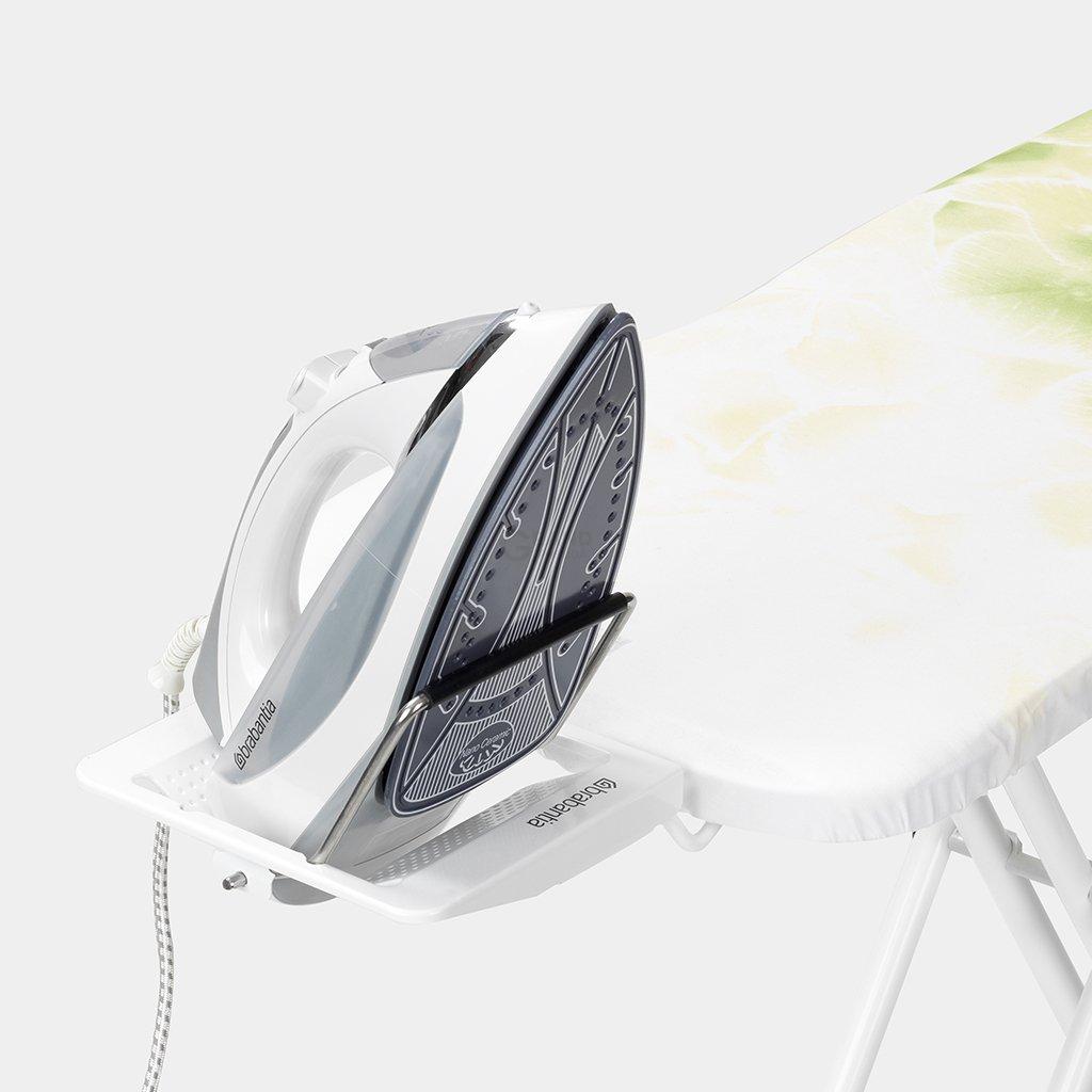 Brabantia Дошка з підставкою для парової праски 124 x 38 см (B) Leaf Clover | https://grandposuda.com.ua