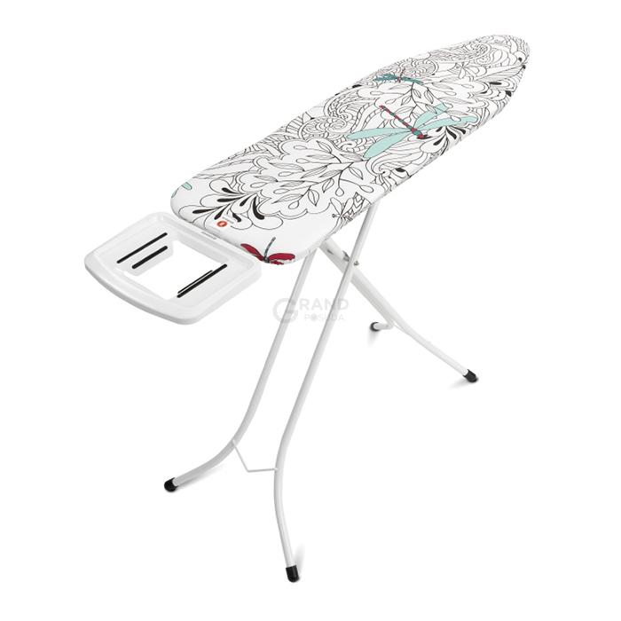 Brabantia Доска со стационарной подставкой для парового утюга 124 x 38 см (B) Dragonfly | https://grandposuda.com.ua
