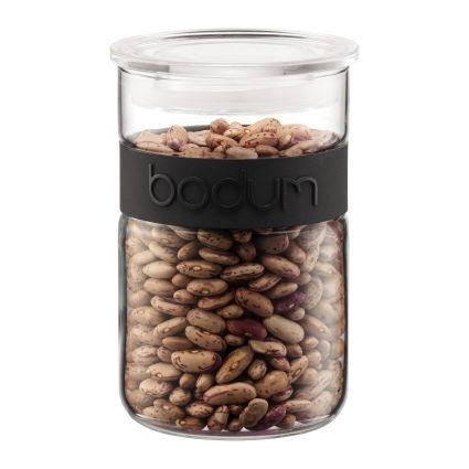 Bodum Ємність для зберігання чорна, 0,6 л, Presso | https://grandposuda.com.ua
