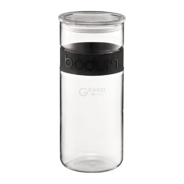 Bodum Ємність для зберігання чорна, 2,5 л, Presso | https://grandposuda.com.ua