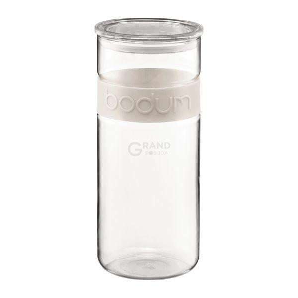 Bodum Ємність для зберігання біла, 2,5 л, Presso | https://grandposuda.com.ua