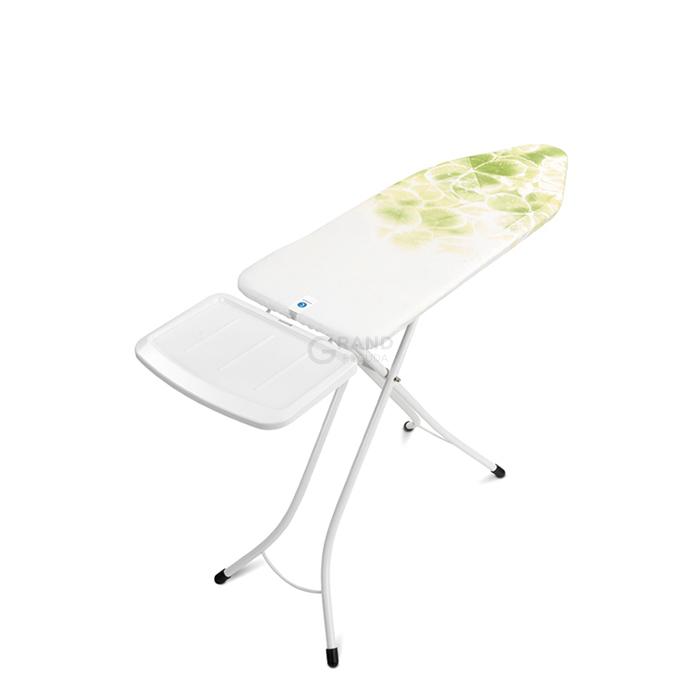 Brabantia Дошка зі стаціонарної підставкою для парової системи 124 x 45 cm (С) - 25 мм Leaf Clover | https://grandposuda.com.ua