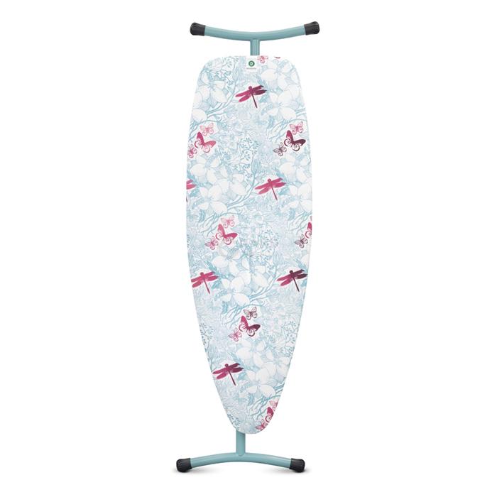 Brabantia Доска c силиконовой подставкой для утюга 135 x 45 cm (D) Botanical | https://grandposuda.com.ua
