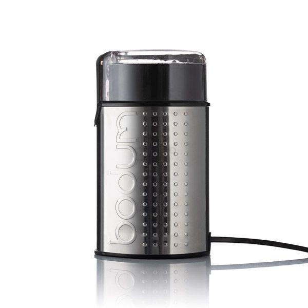 Bodum Кавомолка електрична 150 Вт, хром Bistro | https://grandposuda.com.ua