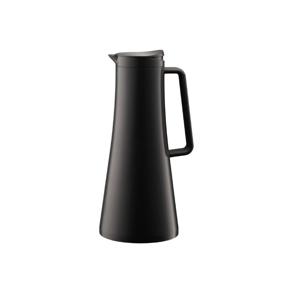 Bodum Термокувшин черный, 1,1 л, Bistro | https://grandposuda.com.ua