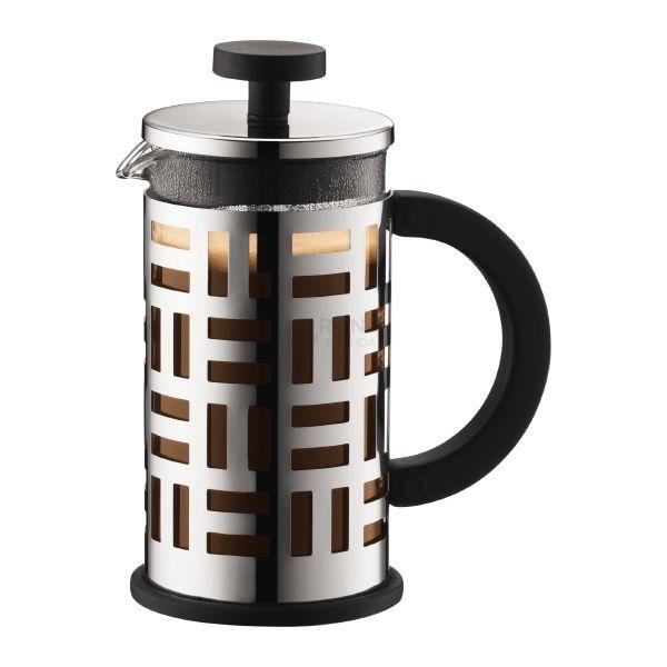 Bodum Френч-прес сріблястий, 0,35 л, Eileen | https://grandposuda.com.ua
