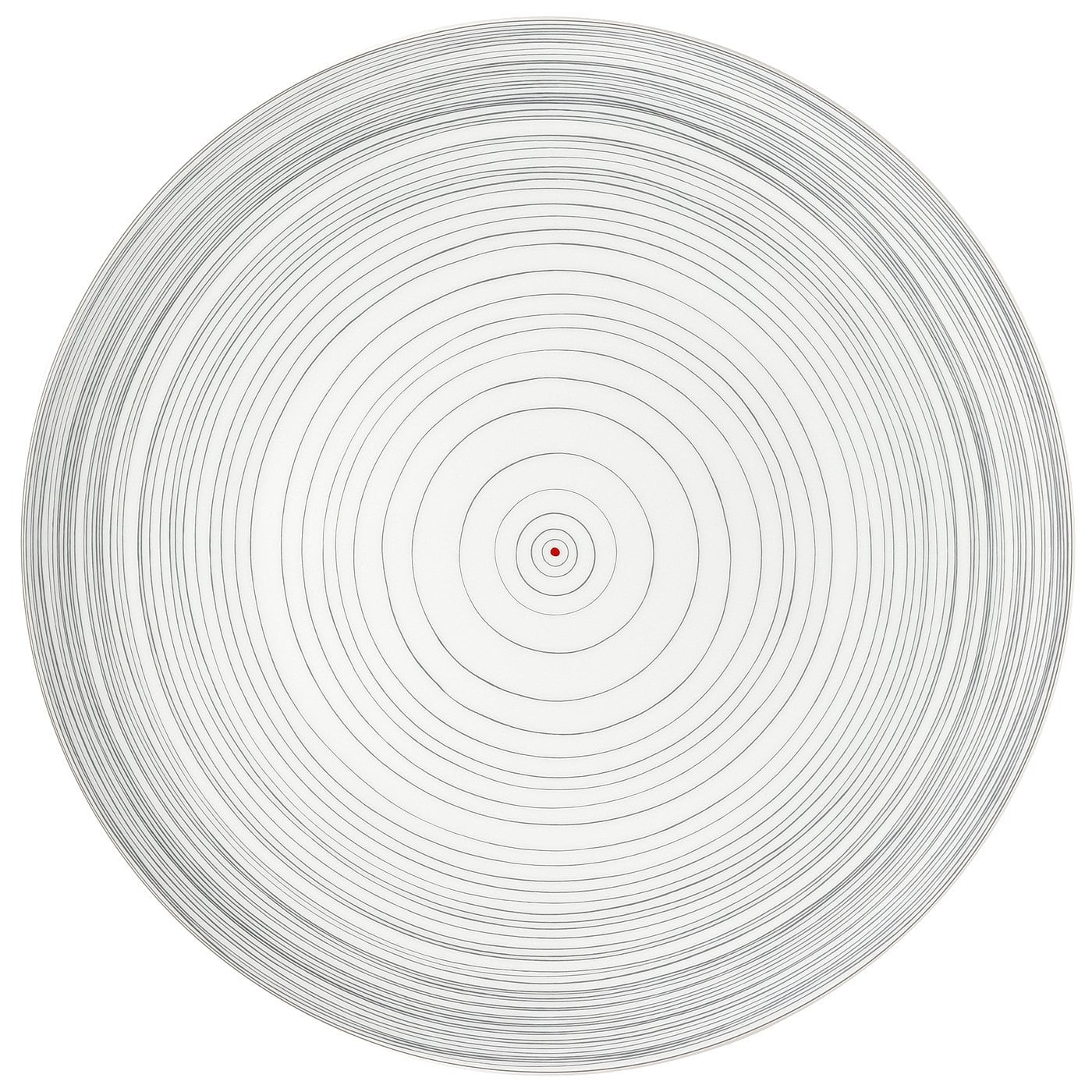 Rosenthal Тарілка підставкова 33 см біла Stripes 2.0 TAC Gropius | https://grandposuda.com.ua